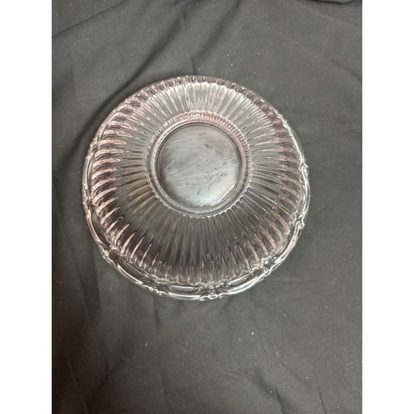 Pink Glass Bowl, Decorative Candy Dish, Serving Bowl, Home Decor, Kitchen - Picture 3 of 5